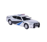 XIYUEYING 1:87 Per Dodge Charger Modello Di Auto Della Polizia Collezione Di Figure Statiche Decorato Per Le Vacanze Giocattoli Per Ragazzi Adulti