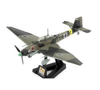 XIYUEYING Aereo Decorazione Modello Aereo Finito Bombardiere JU87D-1 Dell'aeronautica Militare Della Seconda Guerra Mondiale In Scala 1:72, Piano di metallo