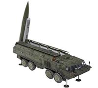 XIYUEYING Modello in scala Collezione Di Modelli In Resina Dipinta A Strisce Di Missile Balistico Tattico Oka Spider (SS-23) AM 1/72 Carri armati militari