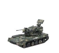 XIYUEYING Modello in scala Modello Finito In Lega Del Cannone Antiaereo A Doppia Canna PGZ 09 Da 35 Mm In Scala 1/72 Per La Cina Carri armati militari