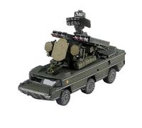 XIYUEYING Modello in scala Modello Statico Da Collezione Del Missile Antiaereo SAM8 Gecko In Scala 1/72 Per La Russia Carri armati militari