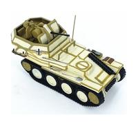 XIYUEYING Modello in scala Ornamenti Modello Veicolo Corazzato Carro Armato Di Difesa Aerea Leopard Della Germania In Scala 1/72 Carri armati militari