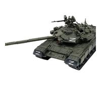 XIYUEYING Modello in scala Ornamenti Statici In Plastica Modello T-90A Del Carro Armato Da Combattimento Principale ARTISAN Russian Operations In Scala 1:72 Carri armati militari