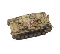 XIYUEYING Modello in scala Sestante CP0020 Panzer III G Type Africa Army No. 113, Scala 1/72, Modello In Plastica, Veicolo Militare Carri armati militari