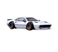XIYUEYING Ornamenti per auto 1:64 Per Ferrari Wide Body Bianco Lega Modelli Di Auto Ornamenti Da Collezione Esposizione Statica Come Regalo Modelli in miniatura