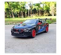 XIYUEYING Per BMW M8 GTE Versione Pista Lega Fiore Da Corsa Indietro Giocattolo Luce E Suono Macchinina 1/24(Taglia unica)