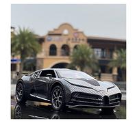 XIYUEYING Per Bugatti In Fibra Di Carbonio Pressofusione In Metallo Modello Simulazione Regalo Giocattolo Per Bambini 1 32(Taglia unica)