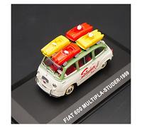 XIYUEYING Per Fiat 600 Multipla-Studer 1959 Diecast Auto Giocattolo In Metallo Modello 1 43