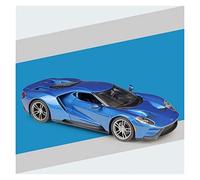 XIYUEYING Per il 2017 Ford Gt con copertina rigida in lega del Golfo Modello di auto retrò Modello auto d'epoca da collezione 1 18(Taglia unica)