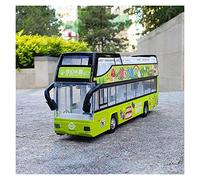 XIYUEYING Per Il Regalo Giocattolo Bambini Bus Bus Turistico Simulazione Modello Di Automobile Della Lega Dell'autobus Turistico A Due Piani(2)