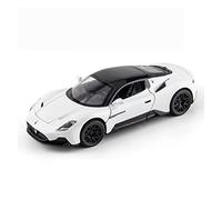 XIYUEYING Per Maserati MC20 Convertibile In Metallo Giocattolo Modello Suono E Luce Tirare Indietro Regalo 1 32(3)