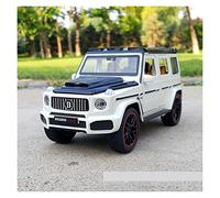 XIYUEYING Per Mercedes-Benz Brabus G900 Fuoristrada In Lega Di Metallo Tirare Indietro Il Suono E L'auto Giocattolo Leggera 1/22(3)