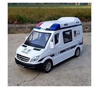 XIYUEYING Per Mercedes-Benz Sprinter Auto Ambulanza Anti-epidemia In Lega Speciale Auto Della Polizia Modello 1/32(4)