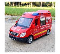 XIYUEYING Per Mercedes-Benz Sprinter Auto Ambulanza Anti-epidemia In Lega Speciale Auto Della Polizia Modello 1/32(5)