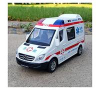 XIYUEYING Per Mercedes-Benz Sprinter Auto Ambulanza Anti-epidemia In Lega Speciale Auto Della Polizia Modello 1/32(3)