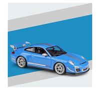 XIYUEYING Per Scala Porsche 911 GT3 RS 4.0 Lega Di Auto Di Lusso Pressofuso Modello Di Auto Da Collezione Regalo 1 18(Blu)