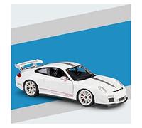 XIYUEYING Per Scala Porsche 911 GT3 RS 4.0 Lega Di Auto Di Lusso Pressofuso Modello Di Auto Da Collezione Regalo 1 18(White)