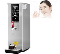 XJBWSDE Erogatore d'Acqua Elettrico - Bollitore per Acqua Calda in Acciaio Inossidabile da 60 Litri con Display della Temperatura e Timer, Regolabile da 40 a 100 °C