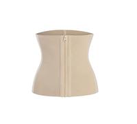 xjdagaoge Fascia Postpartum, Cintura Addominale Postpartum, Cintura Addominale Postpartum, Modellatore in Vita con Cerniera, Trainer in Vita for Le Donne, Fascia Addominale Postpartum(Beige,Large)