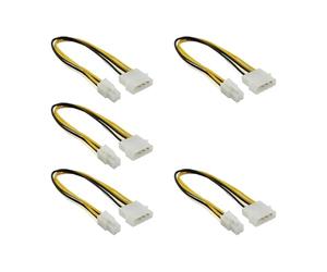 Xjdzineq 4Pin Power to Modern CPU Flessibile per Scheda Madre Requisiti Energetici per Accessori Scheda Madre Cavo di Alimentazione CPU