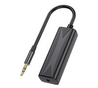 Xjdzineq Filtro acustico da 3,5 mm, cavo uditivo per eliminare i disturbi del loop di terra in auto e sistemi uditivi domestici, migliora il suono chiaro