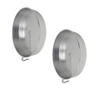 Xjdzineq Innovative tortiere in acciaio inox, confezione da 2, per dessert e tutte le occasioni