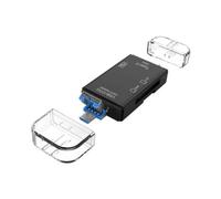 Xjdzineq Lettore di schede di memoria USB ad alta velocità per SDTF SDXCs MicroSD File Sharing Lettore USB