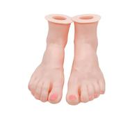 Xjdzineq Manichini realistici per mani e piedi, in silicone, robusti manichini per orologi e vetrine