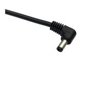 XJEDFTOZD Alimentazione CC a doppio gomito da 90 gradi 18 AWG Spina maschio da 5,5 x 2,1 mm / 2,5 mm al cavo singolo Ad angolo retto 10 A ad alta potenza 0,3 M 0,5 m 1 m(1.5m,5.5-2.1mm)