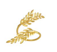 XJEIVJIC Anelli da tovagliolo set di 2, anello di fibbie tovaglioli a forma di grano per decorazioni da tavola, matrimonio, cena, festa, decorazione fai-da-te (en)