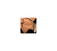 XJEIVJIC Bracciale a catena manuale delle monete boho con anelli a 5 dita in metallo vintage Braccialetti di danza del ventre di Halloween Accessorio per le donne