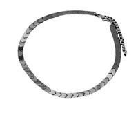 XJEIVJIC Necklace Women Necklane a ciondolo Collane FasciA quadrata collana a sospensione per donne mescola la collana lunghe boho retro