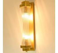 XJEIVJIC Wall Lamps for Living Room,Bedroom Wall Lights with Crystal Glass Rod Shades,Switchable Shape Modern Interior Wall Scon,