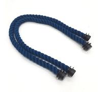 XJHHS 1 Coppia 65 cm Manici di Corda a Strisce per obag, Sostituzione PU/Canapa, Manici di Sacchetti Artigianali per la Produzione di Sacchetti, Accessori durevoli