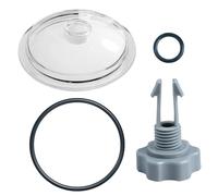 XJJ 28645EG Coperchio per trappola per foglie da piscina da 12,7 cm con O-Ring, valvola, adatto per pompe a sabbia Intex da 30,5 cm, non adatto per pompe a sabbia Intex da 14 e 16 pollici