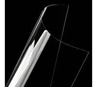 XJJDCB Foglio PVC Trasparente 0,4 mm, Lastra Plastica Flessibile per Fai-da-Te, Artigianato, Progetti Artistici,29.7cm*21cm3pieces