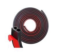 XJJJWL Auto Striscia Tenuta Guarnizione in Gomma per Auto 5m 10M Guarnizione di Protezione per Auto Guarnizione in Gomma per Porta Auto Guarnizione in Gomma(10 Meters)