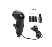 XJJJWL Pomello Cambio per Logitech per G923 G29 G27 G25 TH8A per ATS ETS2 Giochi di Camion PC USB High Low Gear Simulator Pomello del Cambio USB Pomello del Cambio HB043 Auto Leva Cambio(01 -Black)