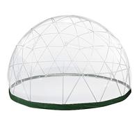 XJKH Casetta impermeabile da giardino, copertura in TPU trasparente, 3,6 m, tenda a cupola per patio e sala da pranzo, cornice non inclusa