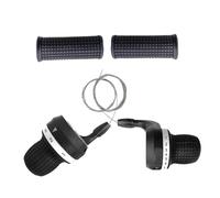 XJKLBYQ Bicycle 21 Spedizione Spettacolo Spettacolo Twist Shifter Leva, Impugnatura 3x7 Spettacolo Sinistro e Destro, Trasmissione del deragliatore in Bicicletta per Freno per Bici.