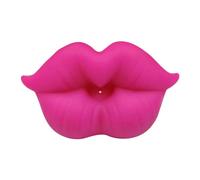 XJKLBYQ Labbra Divertenti Bacio di Bacio di Ciuccio Grazioso bocche Labbro Baby Baby Sola ciucino Silicone ciucatore Perfetto Regalo per Bambini per Bambini o Ragazze Rosa Rosa, Bacio Bacio