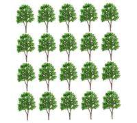 XJKLBYQ Model Tree, 20pcslifelike Fai -da -Te Friendly Sponge Miniature Trees for Architecture Model, Layout del Treno, Scenario, Paesaggio