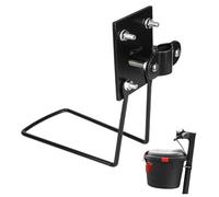 XJKLBYQ Montaggio del Cesto per Biciclette | L Staffa, Supporto Anteriore del Cestino per Biciclette in Metallo Regolabile da Installazione, Ispessito e audace Kit di Strumenti in Grassetto