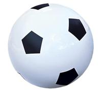 XJKLBYQ Pallone da Calcio Gonfiabile da 24 Pollici in PVC Fa esplodere Il Pallone da Calcio con Pompa Manuale per Spiaggia, Piscina, Parco Giochi, Esterno, Giocattoli da Spiaggia