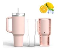 XJLyaya Ghiaccio per Cocktail, Cubetti Ghiaccio Silicone, Stanley Cup Accessori, Molde de Silicona Para Hielo, Adatto a 20-40 Once d Tazze Stanley, Birra, Caffè, Integrato (B)