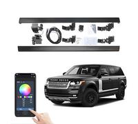 XJPZFC Pedane Laterali elettriche retrattili compatibili con Range Rover Sport 2007-2012 | Pedane Laterali Antiscivolo, Barre Laterali in Alluminio aeronautico da Ruota a Ruota(Without Light)