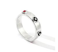 XJruixi Anime Howl’s Moving Castle Ring Hayao Miyazaki Cosplay Howl Silver Cosplay Ring Jewelry Gifts for Girlfriend And Boyfriend