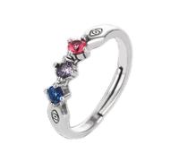 XJruixi Anime Ring Itadori Yuji Gojo Satoru Cosplay Adjustable Unisex Rings Jewelry Prop Accessories Gifts