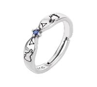 XJruixi Anime Ring Itadori Yuji Gojo Satoru Cosplay Adjustable Unisex Rings Jewelry Prop Accessories Gifts