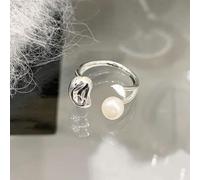 XJruixi Colore Vintage Metallo Hollow Esagerazione Anelli Finger Anelli Grandi Perle Anelli per Le Donne Ragazze Regalo del Partito Gioielli di Moda